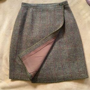 Wool Wrap Skirt